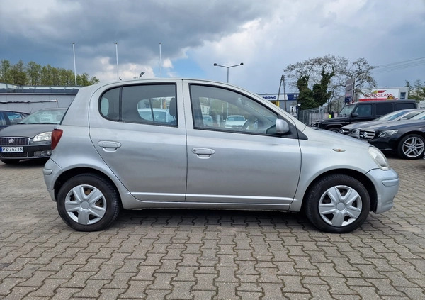 Toyota Yaris cena 6499 przebieg: 166177, rok produkcji 2003 z Daleszyce małe 137